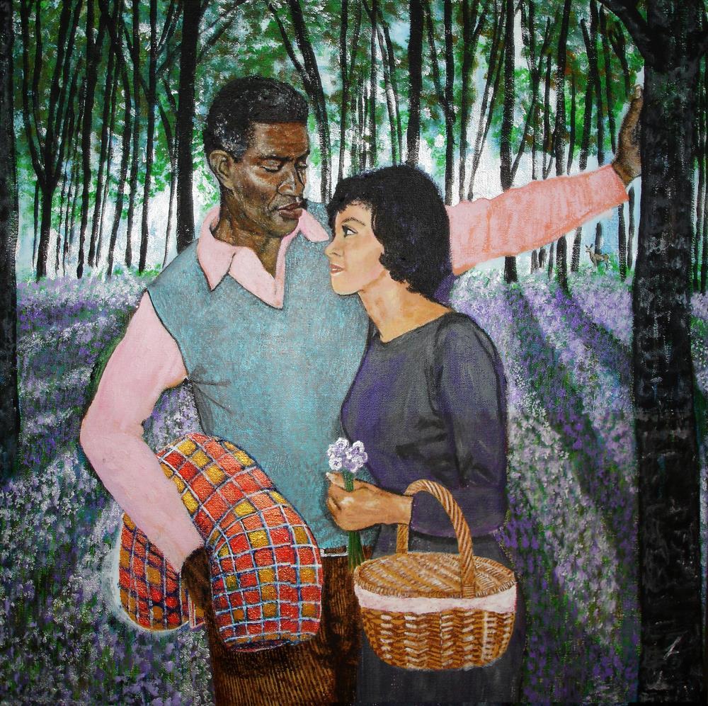 Imagine Love / Tribute Painting of Ossie and Ruby